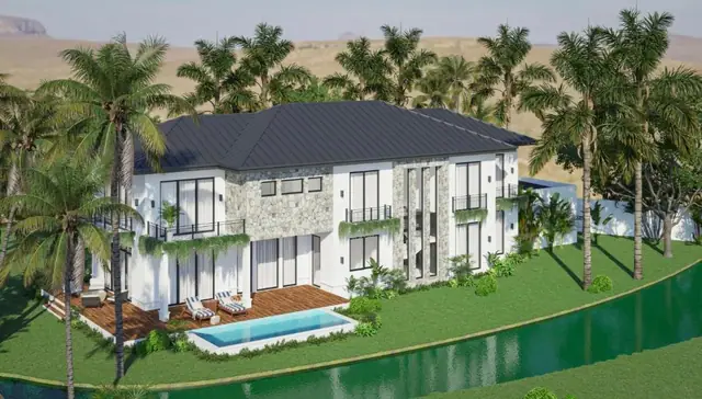 Espectacular Casa Al Lago en Construcción 1014 m² Terreno
